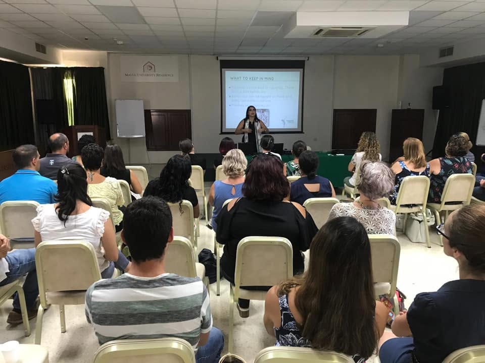 Teaching and training session